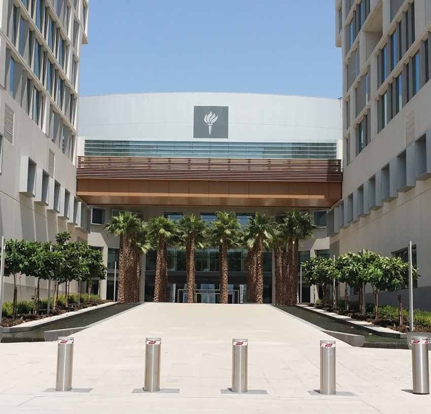 Residential complex Park View with parking facilities and retail spaces on ground floor in Abu Dhabi.